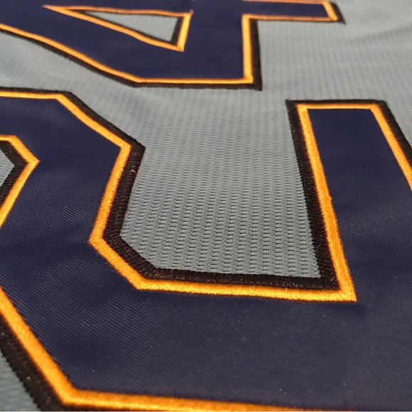 Ken Griffey Jr Seattle Mariners Jersey Mens XL NWT 1980’s baby blue ! - Picture 6 of 12